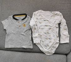 Langarmbody u. T-shirt Gr. 80