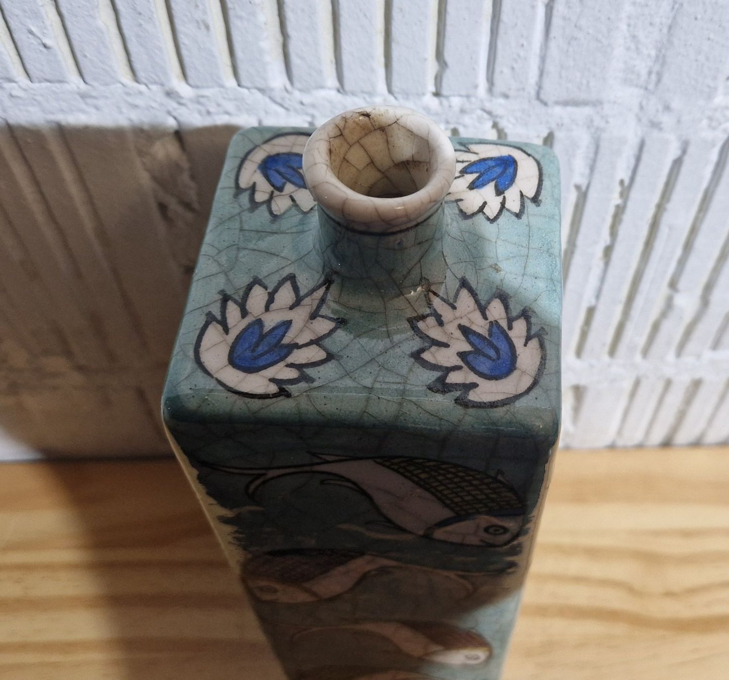 Vasen & Gefässe: Vase mit Fischen orientalsich – Gebraucht aus Seedorf BE von Stibutz 3