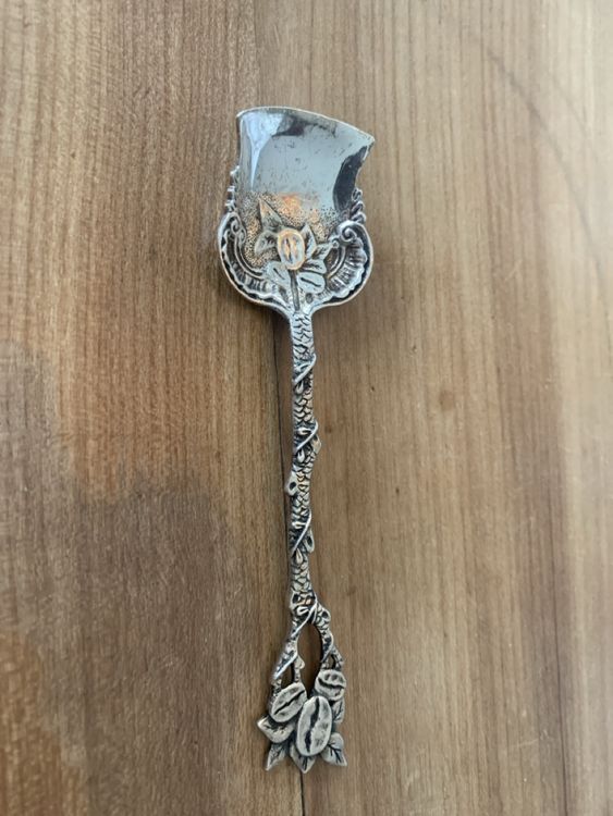 Alessi Il Caffe Zuckerlöffel-Set – 4 Stück, Silber, Design Von Miriam Mirri