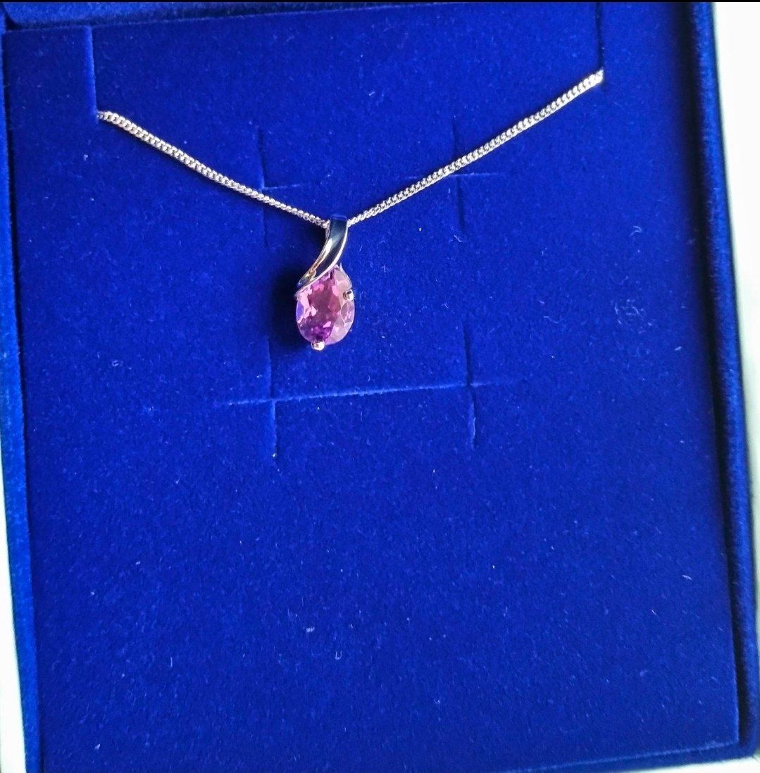 Catenine: 9k halskette mit amethyst – Nuovo e nell'imballaggio originale da Hemmental venduto da GoldundGlanz 1