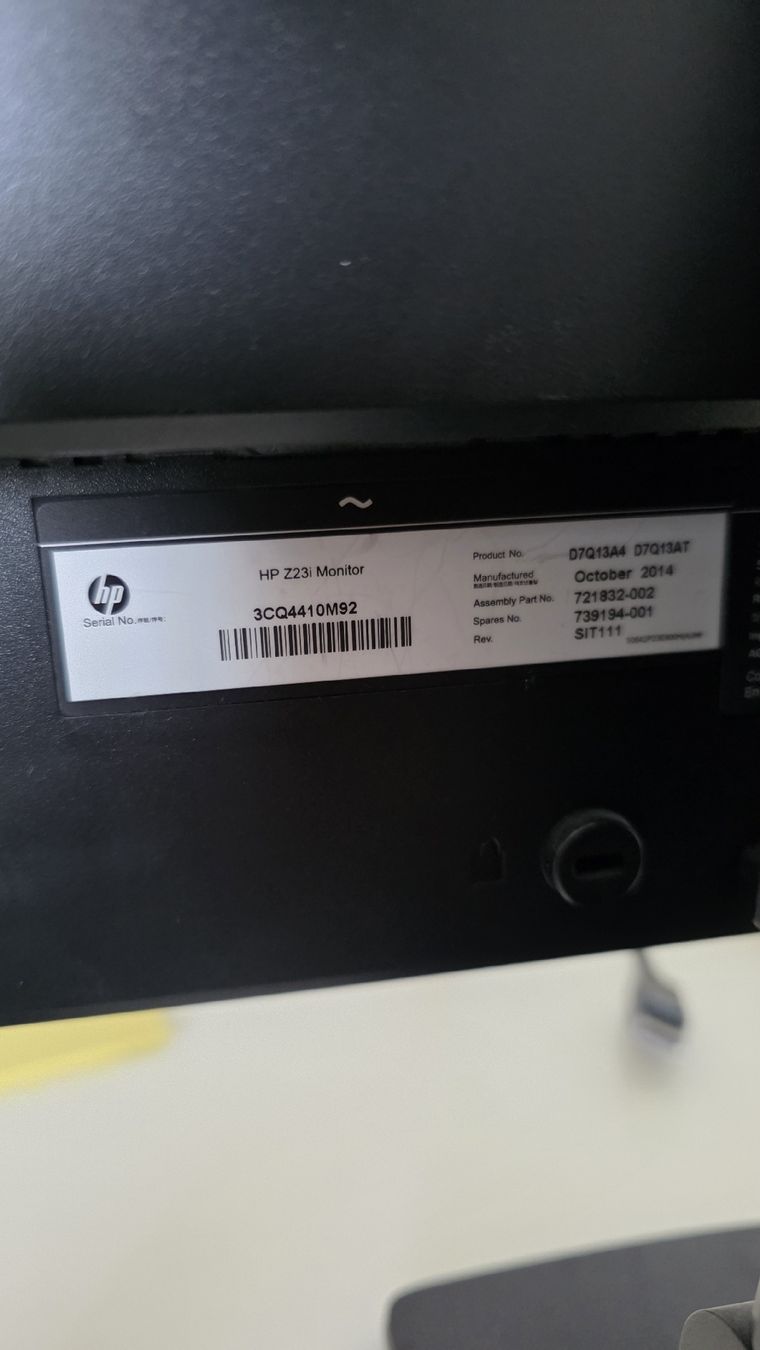Monitor: 2 HP-Bildschirme 23 Zoll – Usato da Weissbad venduto da pat_mp8c 3