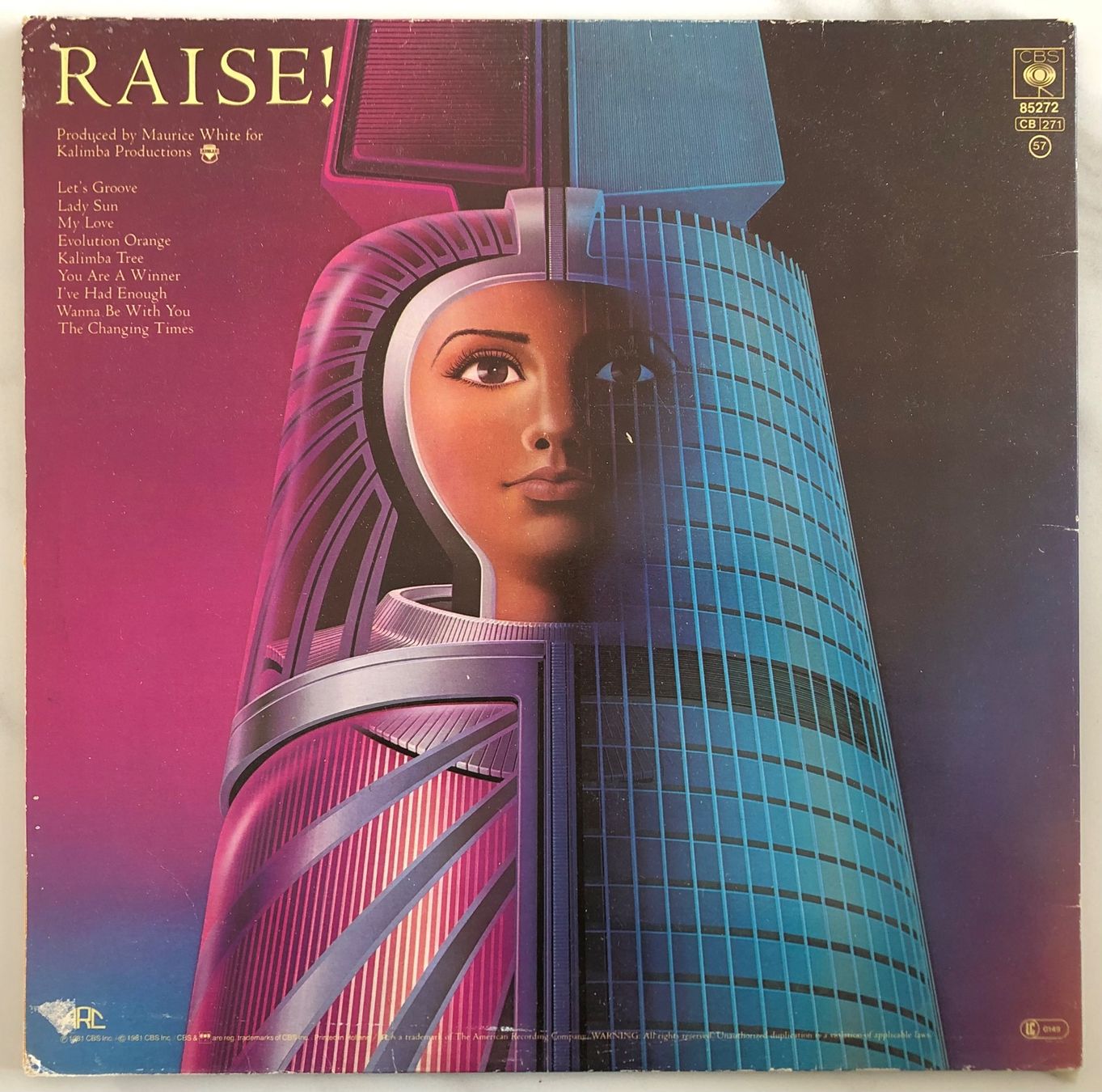 Schallplatten: EARTH, WIND & FIRE - RAISE! – Gebraucht aus Poliez-Pittet von Newtown-Records 1