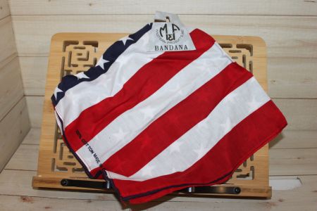 Western Bandana US-Farben 27x27 cm