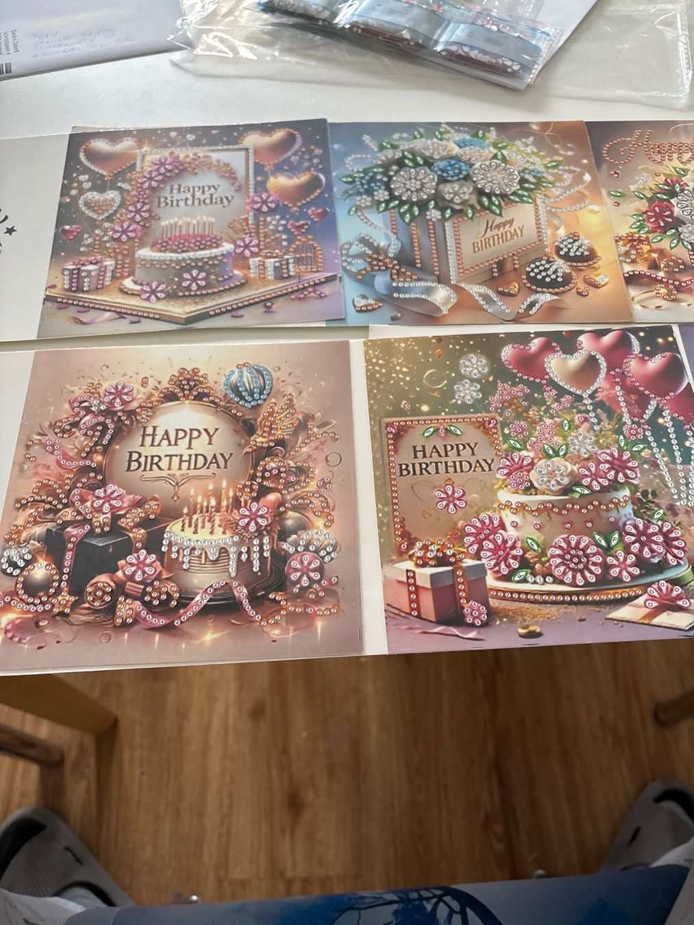 Kit bricolage: Diamont-Painting Karten – Nuovo e nell'imballaggio originale da Amriswil venduto da SCHLOSSGEISTLI 1