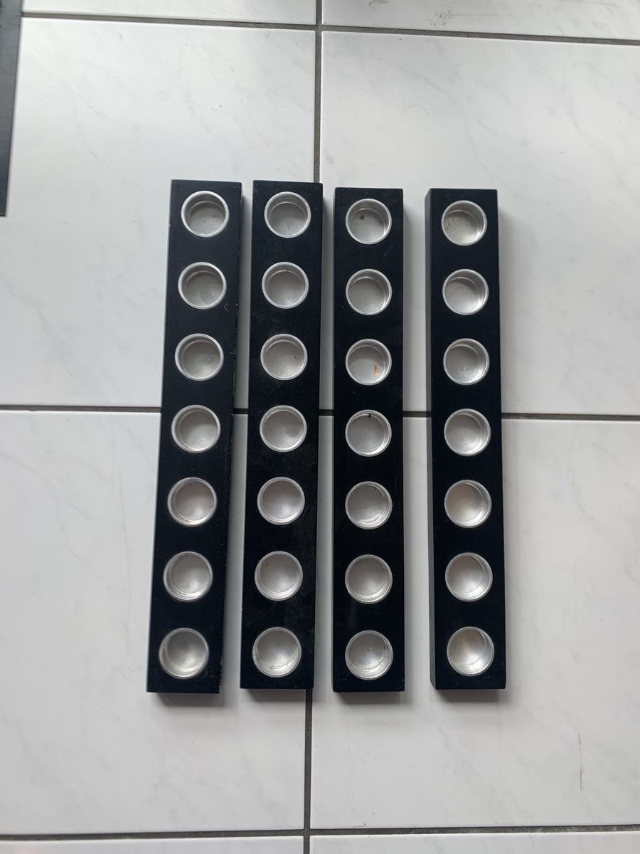 Portacandele: Kerzenlichter schwarz – Usato da Bettlach venduto da valishop