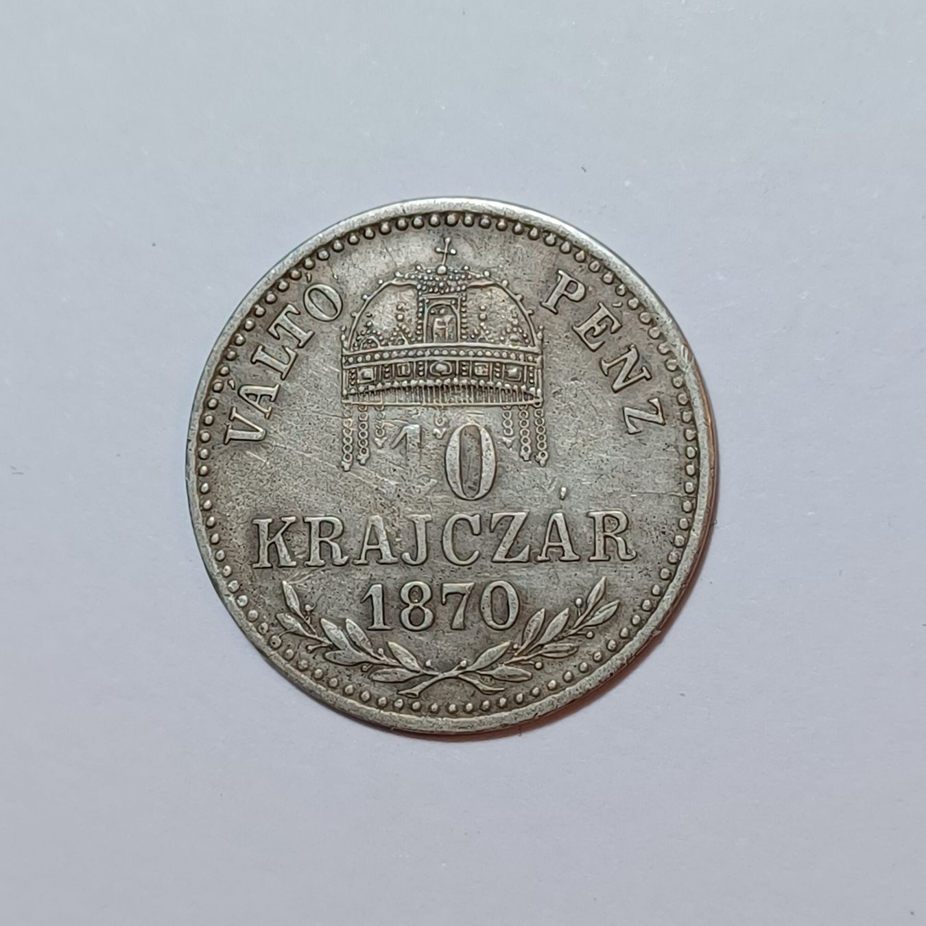 Tutti le monete: 10 Krajczar 1870 Ungarn – Usato da Pfäffikon ZH venduto da Welt_Muenzen 1
