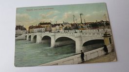 Basel - neue mittlere Rheinbrücke - 1909