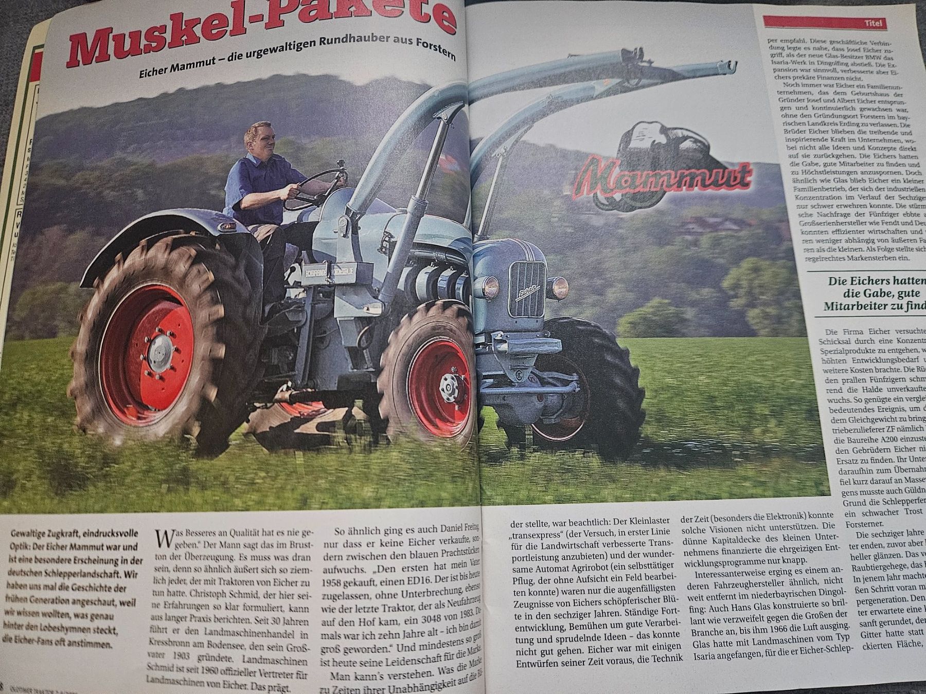 Unimog Trattori: Oldtimer Traktor 7/06 Eicher Unimog Zettelmeyer Fahr xx – Usato da Flawil venduto da sr1_f6st 2