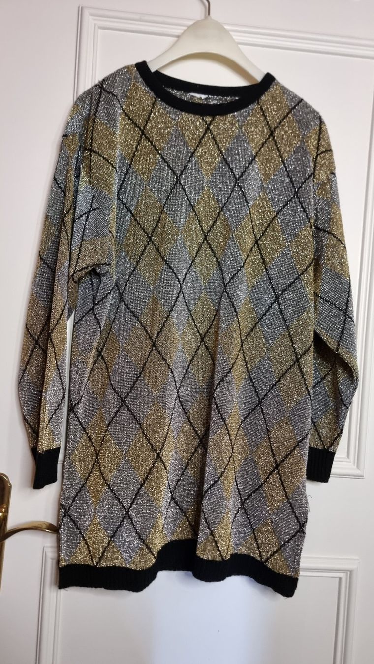 Maglioni & Felpe: Eleganter Vintage Pullover mit Argyle-Muster – Gr. 40/42 – Usato da Wald ZH venduto da CapLux 3