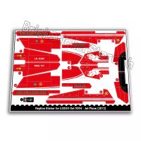 Ersatzsticker für LEGO® Set 9394 – Jet Plane