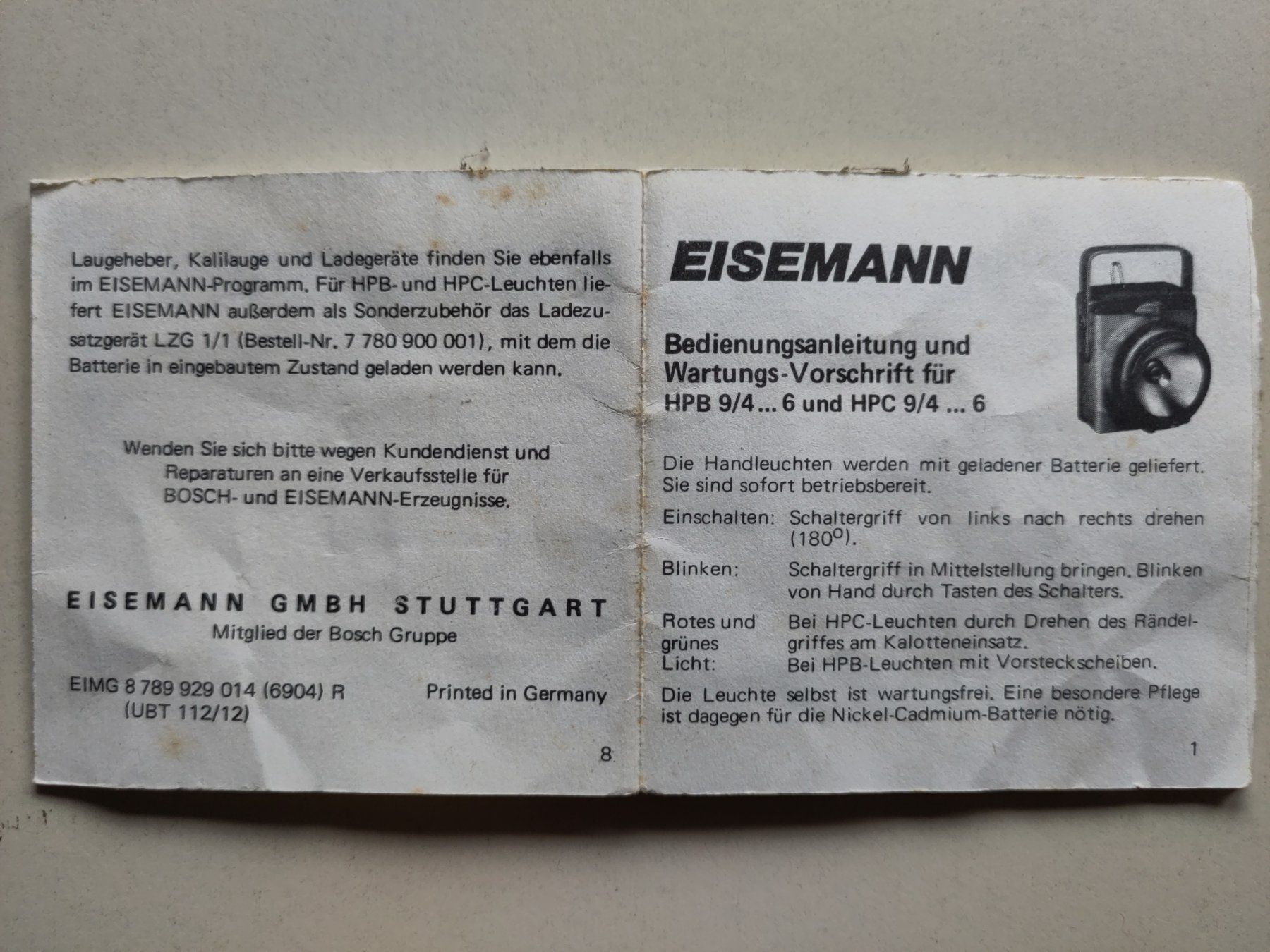 Lampen: Handleuchte – Neu und originalverpackt aus Balsthal von oli74 4