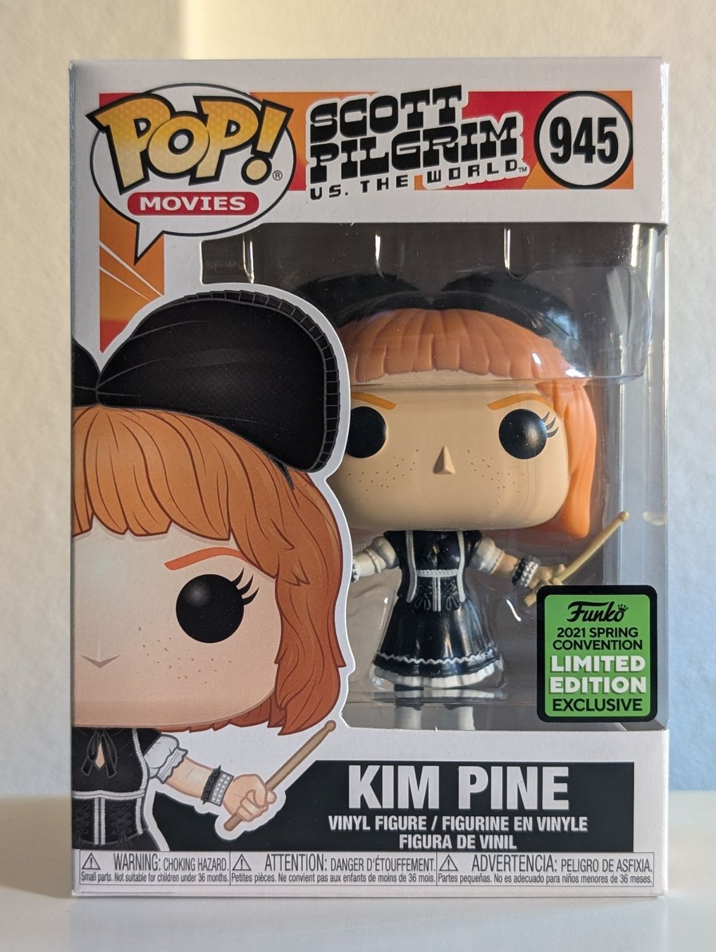 Funko Figuren: Funko Pop! - Scott Pilgrim - Kim Pine (Spring Conv.) - 945 – Neu (gemäss Beschreibung) aus Frauenfeld von pakschual