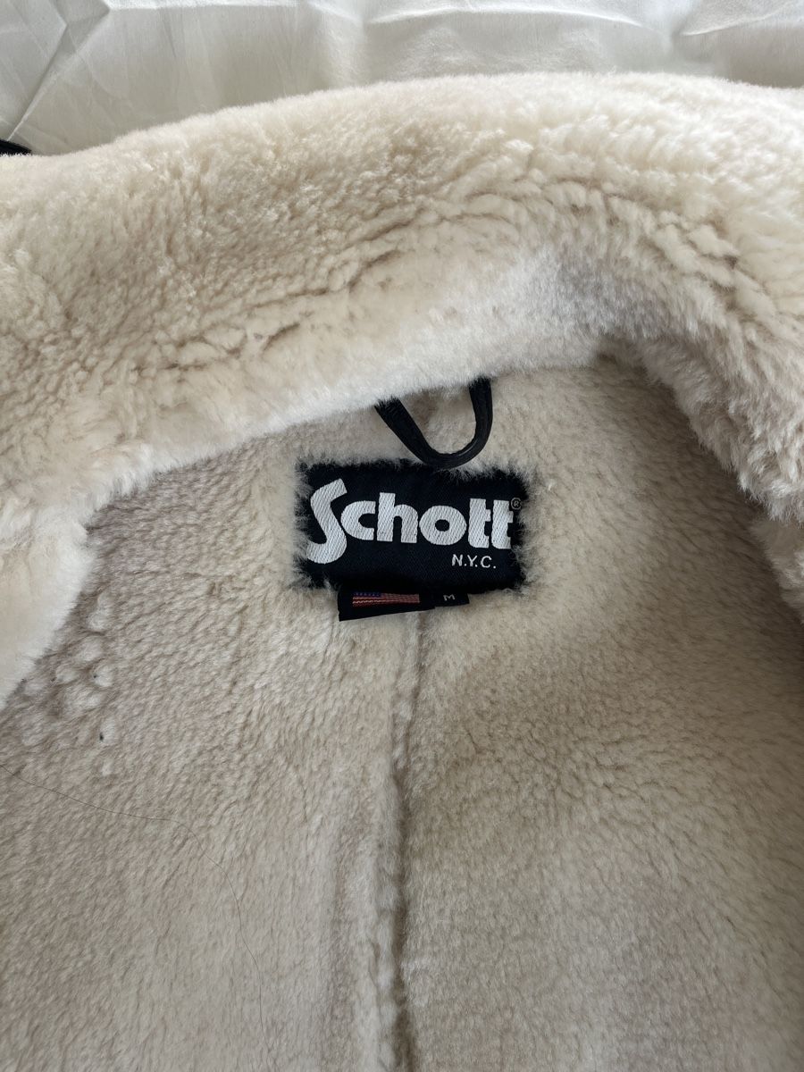 Schott Giacche: Schott Schafsleder Winterjacke – Nuovo (secondo la descrizione) da Zürich venduto da j___b 5