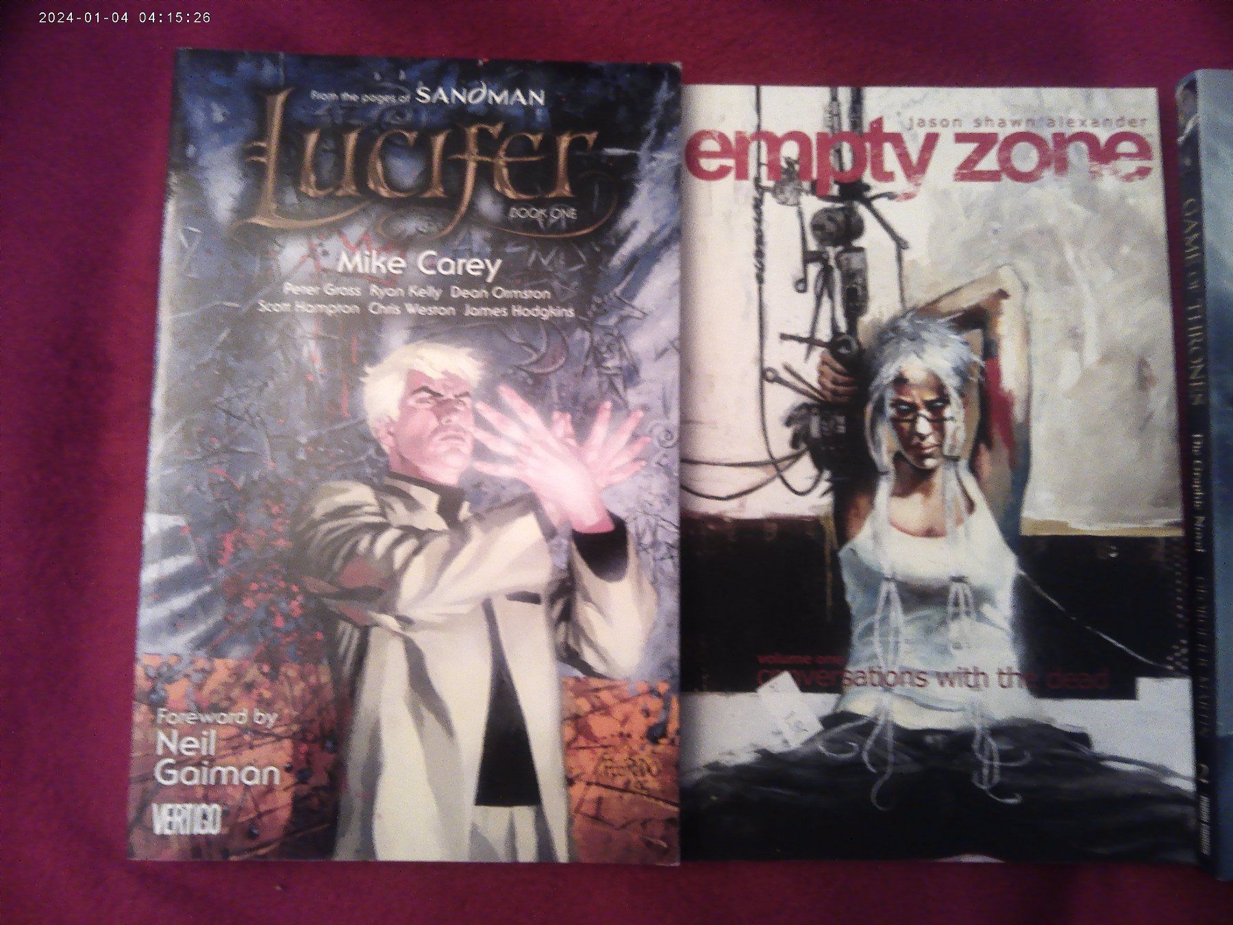 Fumetti: Lucifer Book One & Empty Zone Comic-Bundle, (ENGLISCH) – Usato da Volketswil venduto da nemo2000