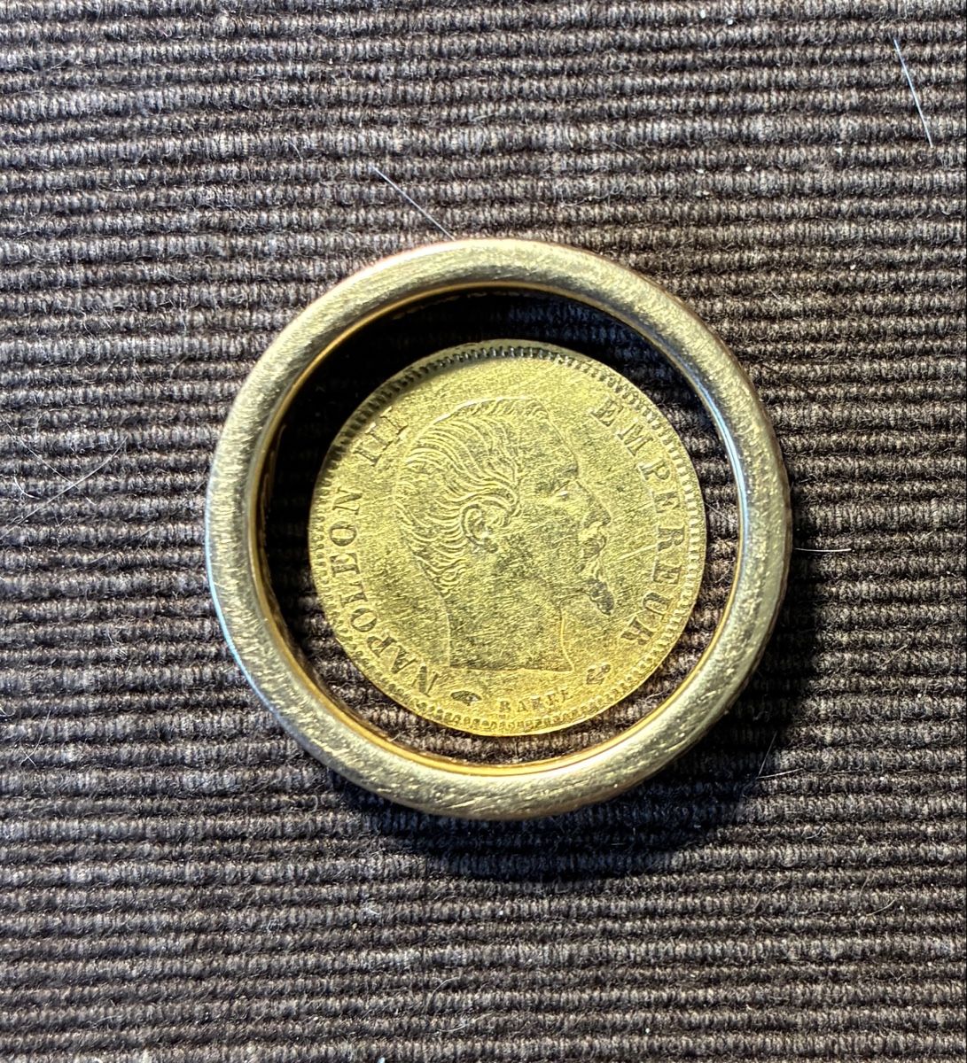 Tutti le monete: 5 francs or + bague or rose – Usato da Lausanne venduto da JTRMcom 1
