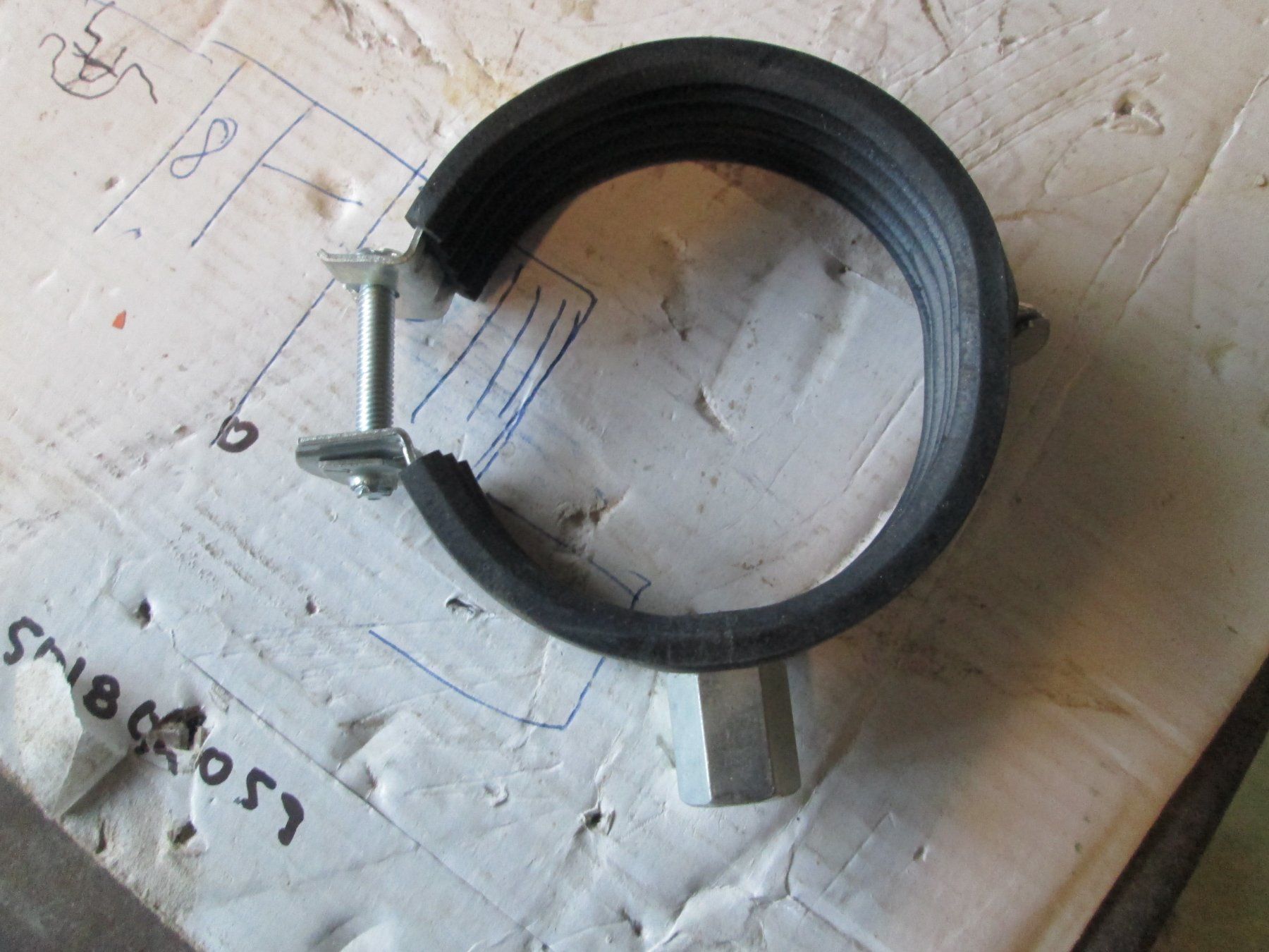 Rohre & Schläuche: fixation tuyaux 140-145 mm – Neu und originalverpackt aus Borex von Pcats 1