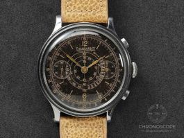Eberhard Pre Extra Fort Chronograph Galvanic Multiscale Gilt