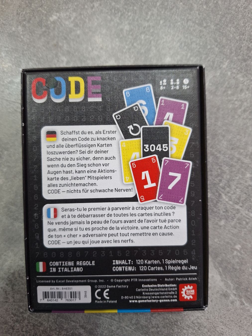 Giochi: Code Spiel – Usato da Egerkingen venduto da Niceli1 1