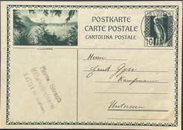 Bildpostkarten PTT, 1930 und 1931 gelaufen