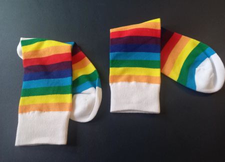 5x LGBT Socken / Paires de chaussettes LGBT