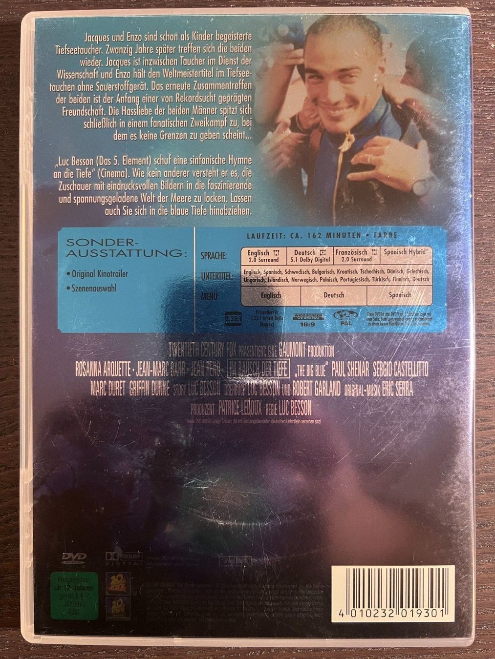 Tutti i DVDs: Im Rausch der Tiefe – Usato da Zürich venduto da FilmFreunde 1