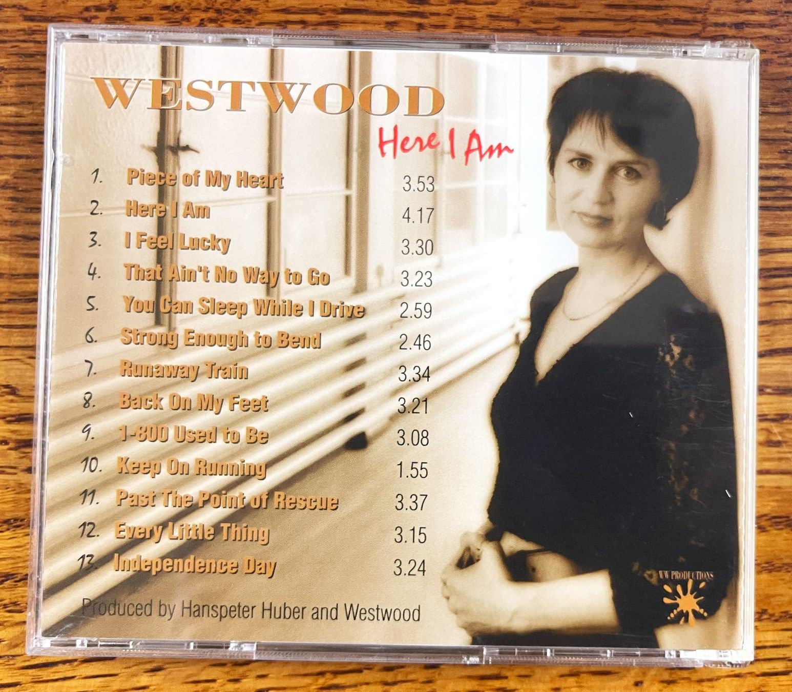 CD: Westwood: Here Im Am CD – Usato da Oftringen venduto da Vucki 1