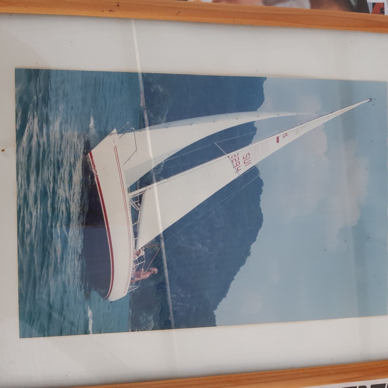 Poster & Bilder: Barca di vela Larsen25 – Gebraucht aus Breno von rafikus