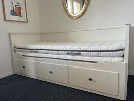 HEMNES Bett IKEA mit Matratzen