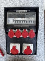Baustromverteiler 40A 400V – 2x CEE16 + 4x Typ15