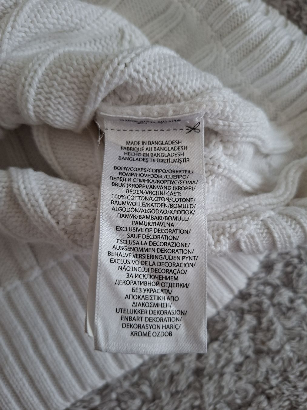 Ralph Lauren Magliette Polo: Pull Polo Ralph Lauren coton blanc taille M – Usato da Renens VD venduto da ser_j2fn 4