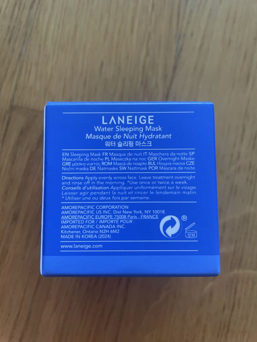 Laneige Cura del viso: Laneige Water Sleeping Mask 25ml NEW  – Nuovo e nell'imballaggio originale da Dübendorf venduto da VSAngel 3