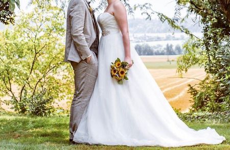 Hochzeitskleid / Brautkleid Gr. 42