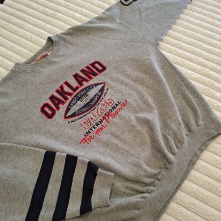 Sweatshirt Vintage CAMPS Oakland 1992 - Taille L