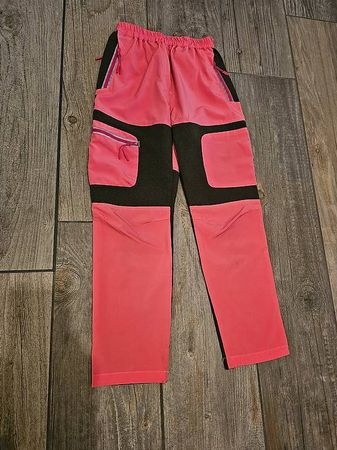 Outdoor / Trekking-Hose pink, Grösse 140