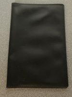 Elegante Dokumentenhülle Passhülle schwarz - Pochette Etui