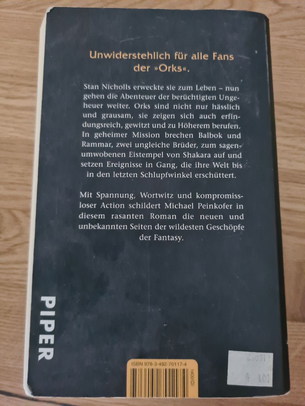 Libri: Die Rückkehr der Orks und die Welt der Orks – Usato da Waldkirch venduto da Hypertenuse 1
