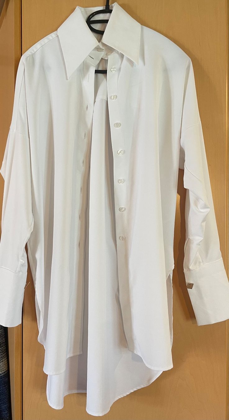 Ina Kess Camicette: Oversized Bluse ina kess weiss xxs – Usato da Zürich venduto da Chr_81