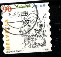 Tutti i francobolli: 1999 - Comics, Rodolphe Töpffer – Usato da Schaffhausen venduto da poststamp