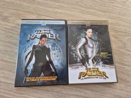 DVD Lara Croft Tomb Raider 2 films coffret Angelina Jolie