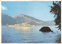 MS Stadt Bern Thun (BE) Kursschiff Thunersee battello boot G
