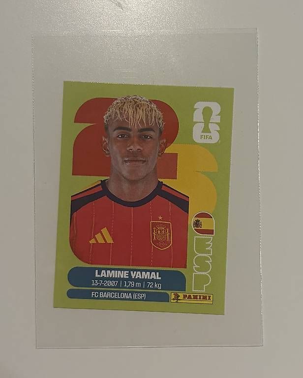 Carte collezionabili: LAMINE YAMAL PANINI WC 2026 – Usato da Zürich venduto da rub_87sh