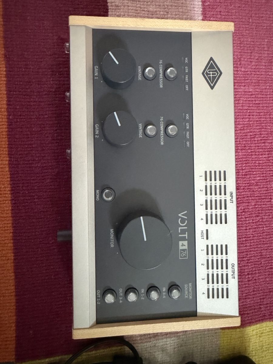 Musikinstrumente: Universal Audio Volt 476 USB Audio Interface – Neu (gemäss Beschreibung) aus Zürich von ChiaraJacomet