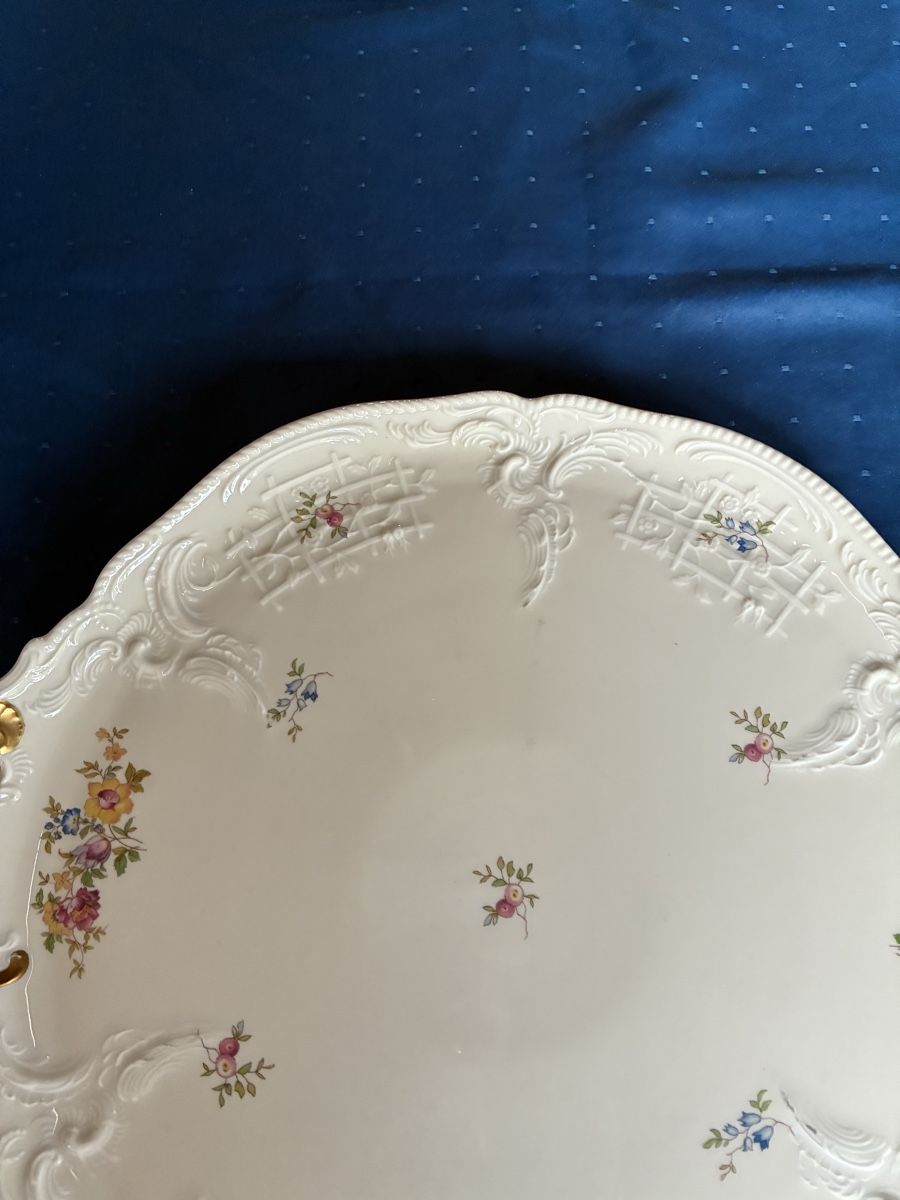 Rosenthal Piatti di portata: Rosenthal Tortenplatte Sanssouci  – Usato da Dornach venduto da Rosengarten 3