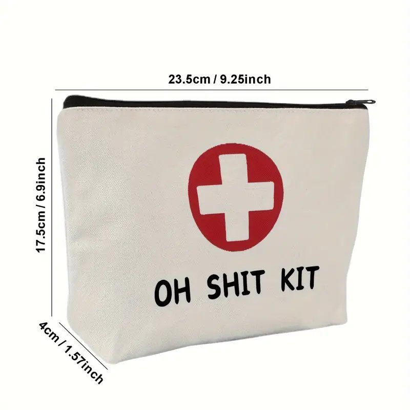 Custodie per cosmetici: Necessaire Oh Shit Kit Notfall Pflaster Unfall Kind Schminke – Nuovo e nell'imballaggio originale da Dättlikon venduto da easythings 4