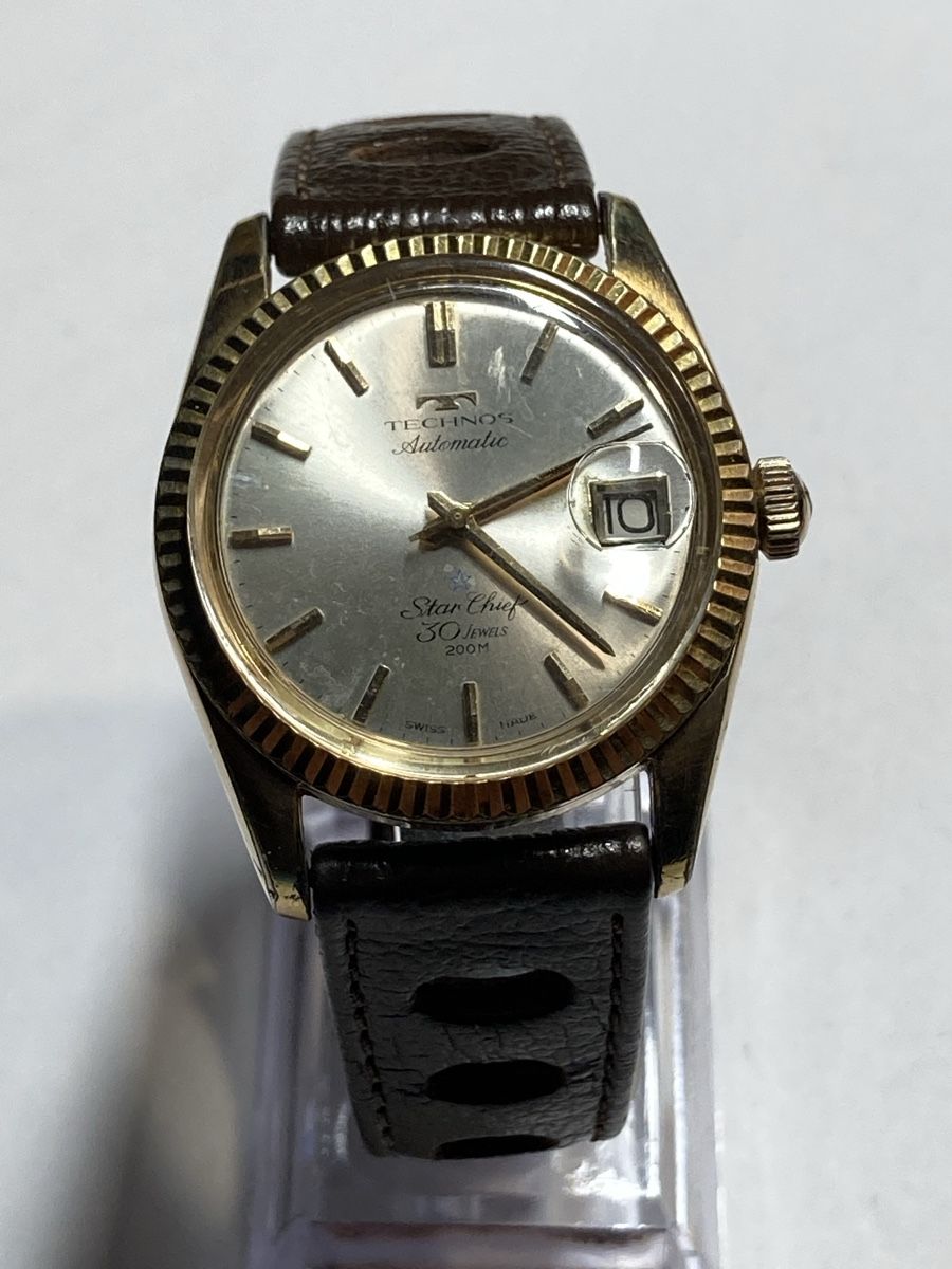 Technos Orologi: Technos Vintage Uhr der 70 er, Automatic 36 mm – Usato da Glattbrugg venduto da vintagemania 8