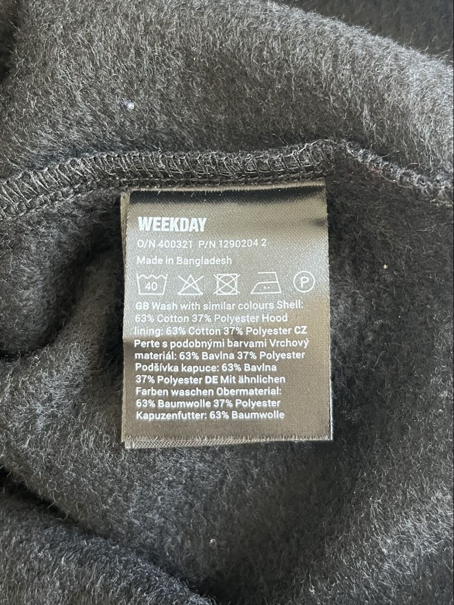 Weekday Jacken: schwarzer Zip-Up / Weekday – Neu (gemäss Beschreibung) aus Zürich von nerinalaura 2