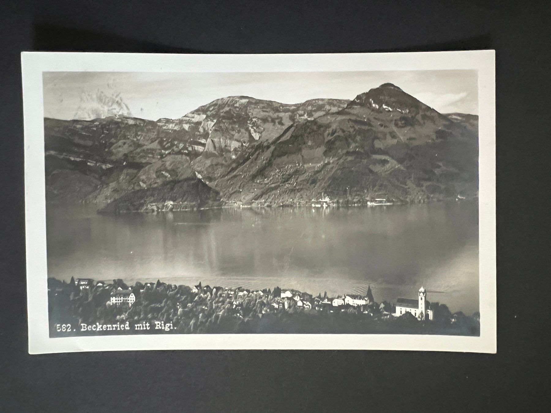 Ansichtskarten: Ansichtsk. 1929 Beckenriedl   (V555) – Gebraucht aus Hinwil von Sidi4