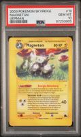 PSA 10 Magneton Skyridge 19/144 Non Holo Deutsch