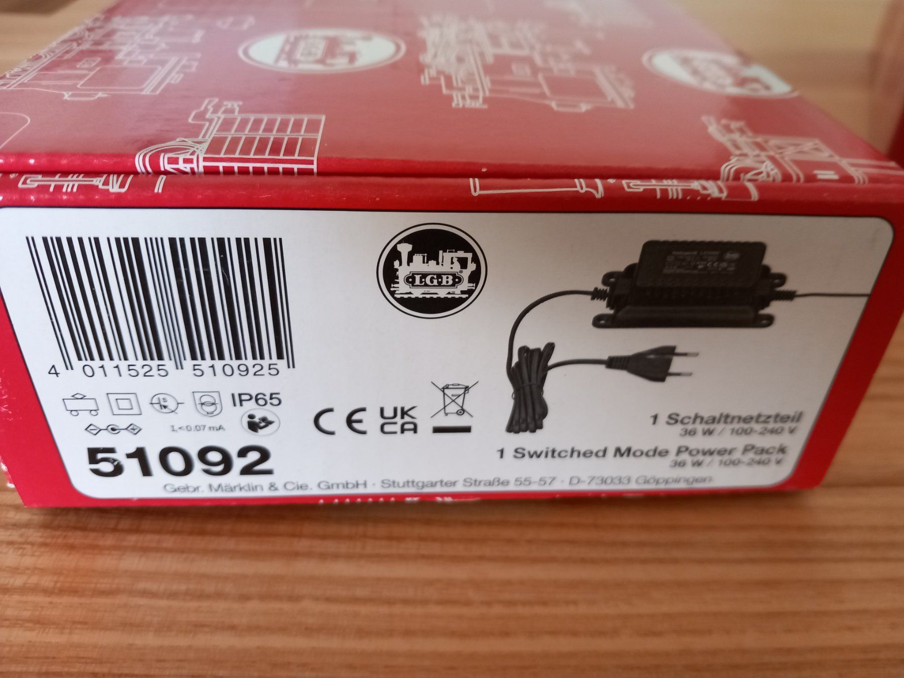 LGB Modelleisenbahnen: LGB-Netzgerät 51092 – Neu und originalverpackt aus St. Gallen von bmrochr 3