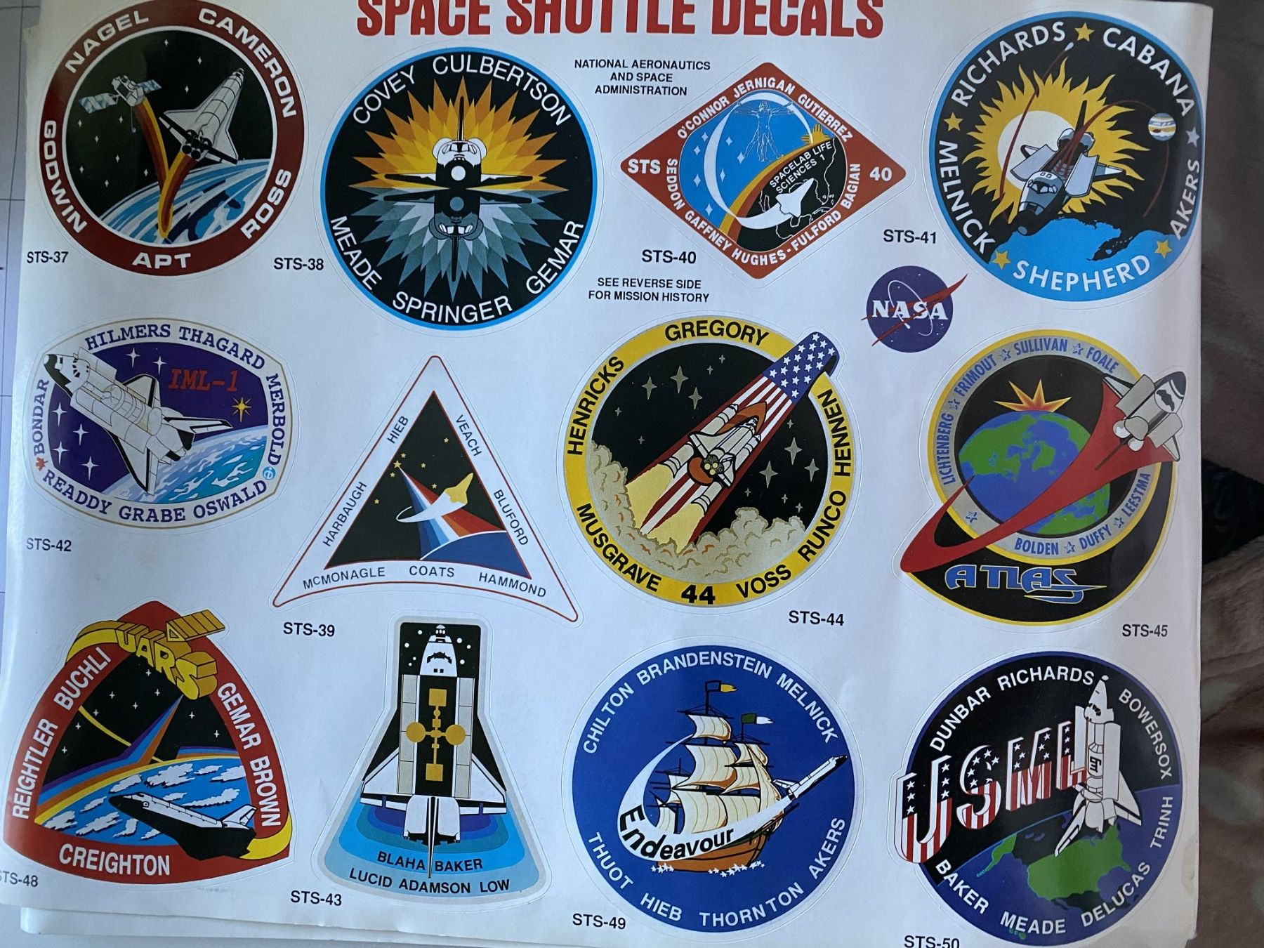 Sticker: Space Shuttle Aufkleber – Nuovo (secondo la descrizione) da Sachseln venduto da basti1950